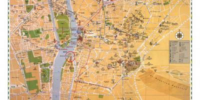 Cairo પ્રવાસી આકર્ષણો નકશો
