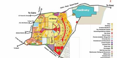 નવી cairo સંયોજનો નકશો