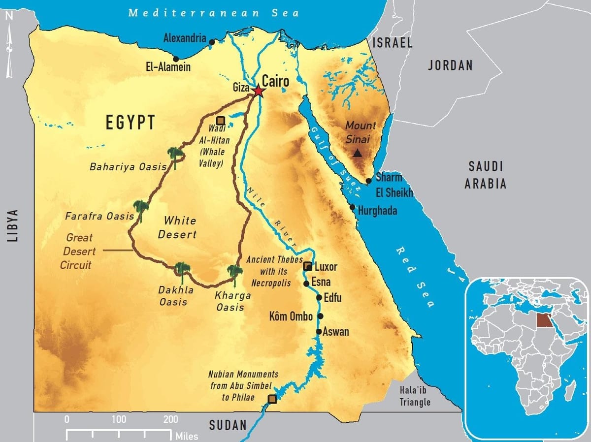 cairo વિશ્વ નકશો