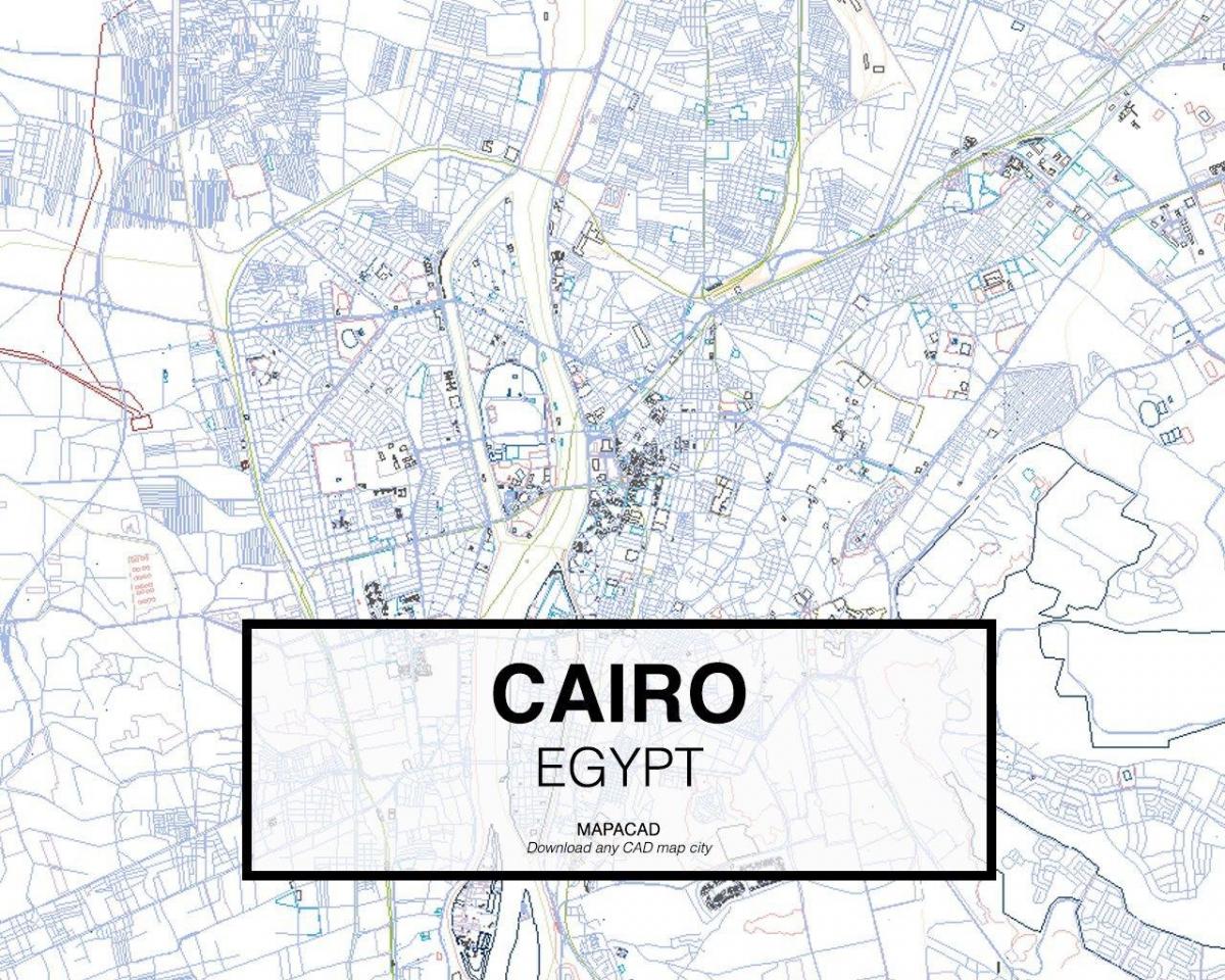 નકશો cairo dwg