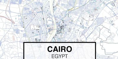 નકશો cairo dwg