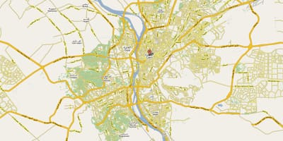 Cairo પર નકશો