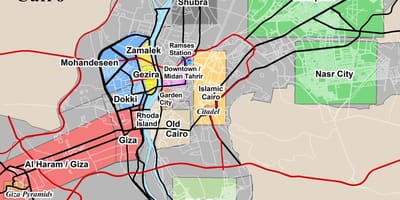 નકશો dokki cairo